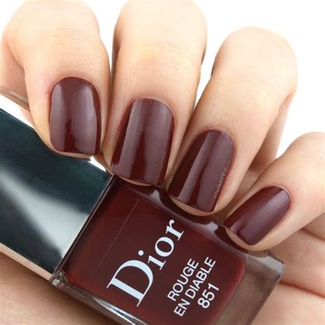 smalto dior rouge en diable|dior 999 red.